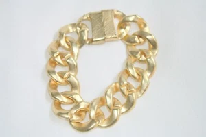 Neu Handarbeit Kettenglied Magnetverschluss Schmuck Armband - Bild 1 von 5