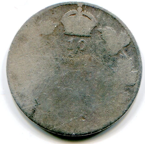 Canada 10 Cents broad leaves 1912  or 1913 last digit looks like a 3  lotjul5197 Cover