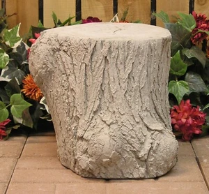 Banco de troncos realista 6510 pedestal de patas látex fibra de vidrio molde de producción hormigón - Imagen 1 de 6