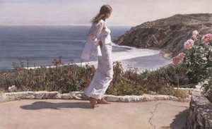 Steve Hanks - Beyond the Path - 17x28 Canvas Giclee - MINT - Limited to 50 - Picture 1 of 1