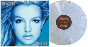 Britney Spears In The Zone LP Urban Outfitters Blue/White Swirl Vinyl SEALED - Picture 1 of 3