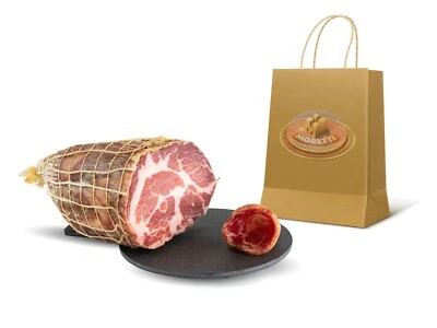 MORETTI SALUMI DI TRADIZIONE Moretti® Capocollo Coppa Stagionata Salume Artigianale Calabrese 800g+