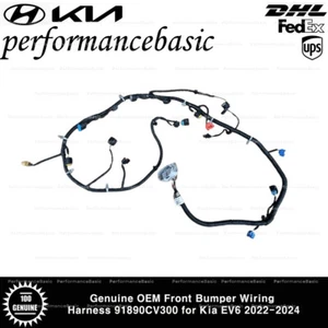 Genuine OEM Front Bumper Wiring Harness 91890CV300 for Kia EV6 2022-2024 - Picture 1 of 4