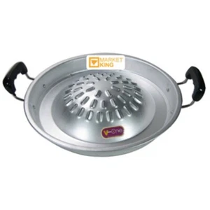 Thai Lao Korean Style BBQ Barbecue Grill Topper Family Size  Aluminum 12" New AU - Picture 1 of 7