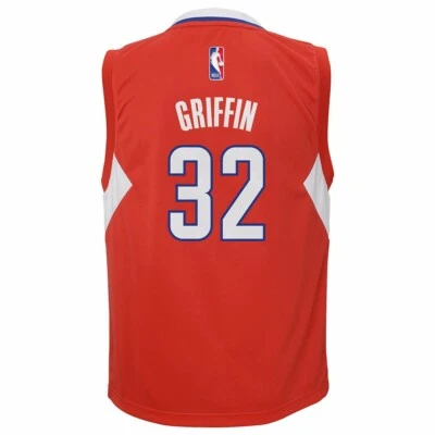 Camiseta deportiva roja juvenil réplica Adidas de Blake Griffin LA Clippers NBA Foto 1 de 2