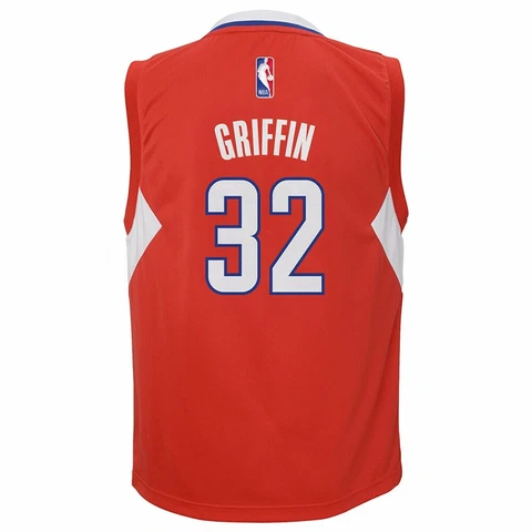 Blake Griffin LA Clippers NBA adidas Replica Youth Red Jersey Cover