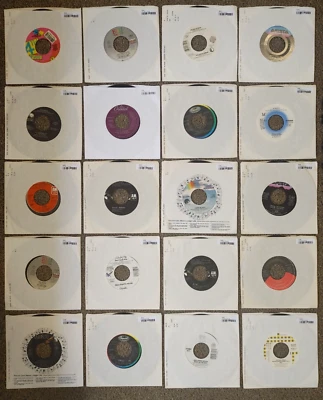 EX/NM ~ LOT of 20 ~ 1980s POP/CLASSIC ROCK ~ 45 RPM 7" Vinyl Records ~ Singles - Image 1 of 4