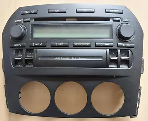 MAZDA MX5 MK3 NC CD RADIO PLAYER STEREO HEAD UNIT NG31669R0A FACIA ONLY - Picture 1 of 2