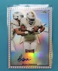 Bijan Robinso 2020 Leaf Metal Silver 1st card auto SP 2/25 Atlanta Falcons RC