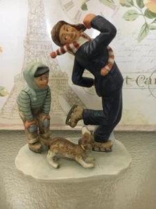 VINTAGE NORMAN ROCKWELLS ""GAY KLINDES"" FIGUREN - Bild 1 von 3