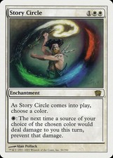 Story Circle 8th Edition PLD White Rare MAGIC THE GATHERING MTG CARD ABUGames