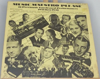 Music Maestro Please (Prev Unreleased 1931-1940) - ST 210 (limited edition) VG+ - Image 1 of 4