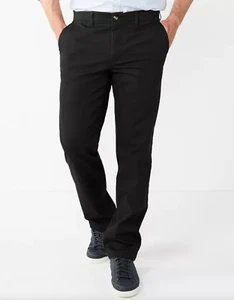 Sonoma Goods For Life Flexwear Straight-Fit Chinohose für Herren - Schwarz - Bild 1 von 2