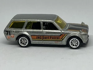 Hot Wheels ZAMAC 71 Datsun Bluebird 510 Wagon Surf Patrol Test Run Prototype - Picture 1 of 5