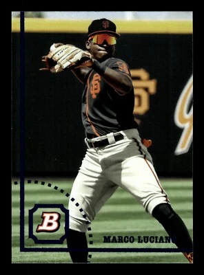 2022 Bowman Heritage Prospects Marco Luciano #BHP117 San Francisco Giants - Image 1 of 2