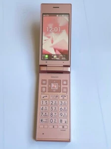 Kyocera 701KC/702KC Digno Keitai2 Android Flip Phone Pink Unlocked From Japan - Picture 1 of 20