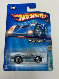 2005 Hot Wheels #28 First Editions-Drop Tops 8/10 DROP TOP Light Blue A21 - Picture 1 of 2