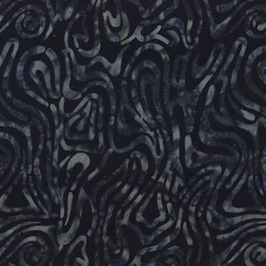 Wilmington Batiks - Canela Twist - Líneas flotantes - Azul medianoche - Imagen 1 de 6