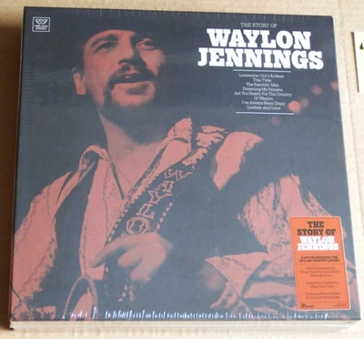 The Story of Waylon Jennings Vinyl Me Please Anthology VMP-A018 8x Vinyl LP Box - Image 1 of 4