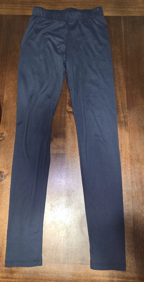 Leggings para mujer Aeropostale azul marino talla pequeña cintura elástica Foto 1 de 3