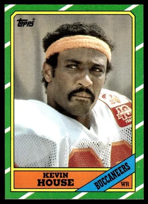 Kevin House 1986 Topps #376 Tampa Bay Buccaneers 32832 Football Card - Image 1 of 2