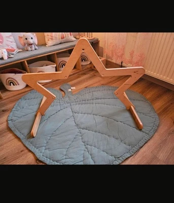 Sterntaler Spielbogen Stern aus Holz mit Figuren von Roba in Plüsch Rosa Wie Neu - Bild 1 von 2