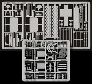 EDUARD 35797 1/35 Photoetch DETAIL SET for TAMIYA BRITISH SAS WILLYS JEEP #35033 - Picture 1 of 3