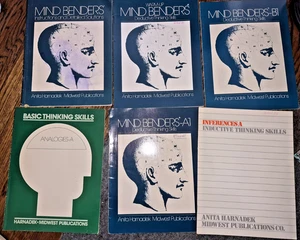 Lot of 6 Mind Benders: A1 B1, Deductive Thinking Skills Warm Up  Harnadek, Anita - Imagen 1 de 1