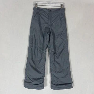 Columbia Snow Ski Pants Boys Size Medium Gray Youth Kids Adjustable Waist - Picture 1 of 11