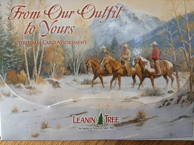 Leanin Tree From Our Outfit to Yours  Holiday 20 Christmas Cards Box Envelopes - Image 1 of 2