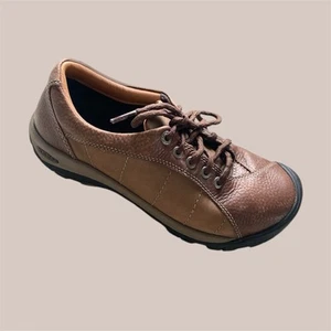 Keen Presidio Trail-Sneaker Damen Größe 8 Braun Leder Schnürschuh 1011401 - Bild 1 von 9