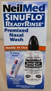 NeilMed SinuFlo Ready Rinse Premixed Nasal Wash Exp 4/27 Damged Box - Picture 1 of 2