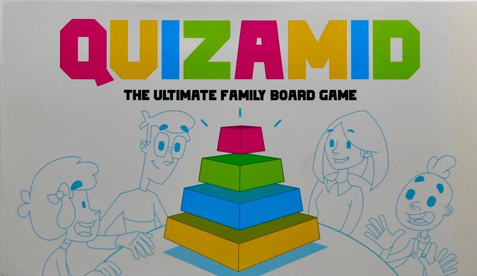 Quizamid The Ultimate Family Board Game with Pop=up Board - (7 yrs+) - Image 1 of 4
