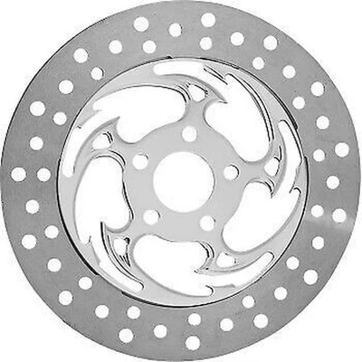 RC Components Savage 11.8in. Floating Front Rotor - Chrome Motorcycle 1710-4305 - Image 1 of 3