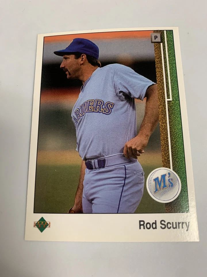 1989 Upper Deck Rod Scurry Seattle Mariners - Image 1 of 1