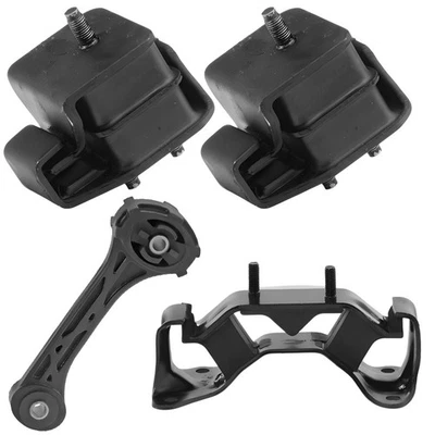 Soportes de motor y montaje de transmisión 4 piezas para Subaru Forester 2003 H4-2,5 L, MT Foto 1 de 4