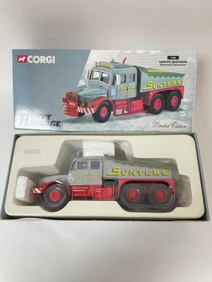 Corgi Heavy Haulage 1/50 17902 Sunter Brothers Scammell Contractor DieCast Model - Image 1 of 4