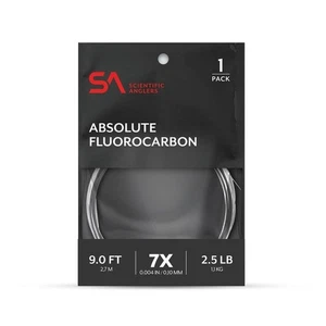 Scientific Anglers Absolute Fluorocarbon Leader - 1pc/pk - Picture 1 of 19