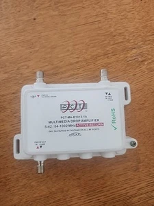 Coaxial RG6 PCT Multimedia Drop Amplifier - PCT-MA-B1015-1A - Picture 1 of 3