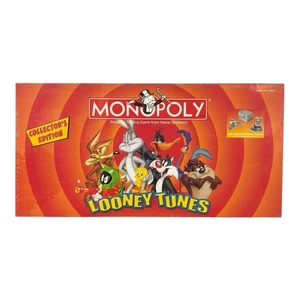 Gioco da tavolo Looney Tunes Monopoly 2003 edizione da collezione NUOVO sigillato in fabbrica - Foto 1 di 5