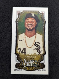 2024 Topps Allen & Ginter #128 Eloy Jiménez Mini Chicago White Sox Karte - Bild 1 von 2