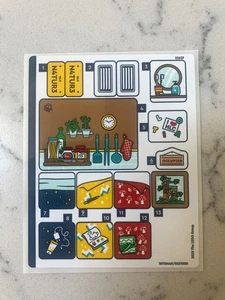 LEGO STICKERBOGEN für 42663 Friendship Camper Van Abenteuer, Neu & Original! - Bild 1 von 1