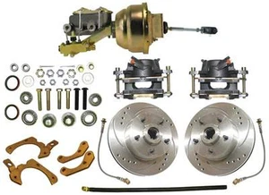 1955-58 Chevy Full Size Complete High Performance Disc Brake Conversion Kit - Picture 1 of 3