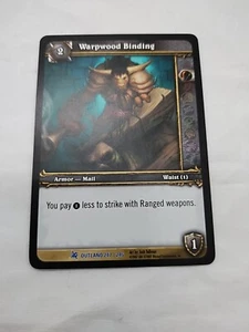 Warpwood Binding Wow TCG Fires Of Outland Rare 207/246 - Picture 1 of 10