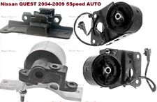 MMB315 4pc Motor Mounts fit 5 Speed AUTO 3.5L Engine 2004 - 2009 Nissan Quest 