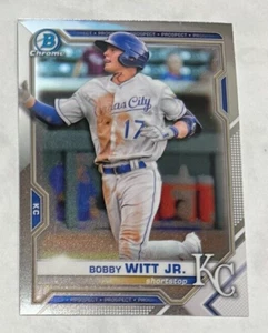 2021 Bowman Chrome Prospects Bobby Witt Jr. * #BCP 1 * 2,75 $ & GRATIS SnH - Bild 1 von 1