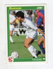card figure - FOOTBALLERS CARD SCORE 1993 - number 423 PADOVA MONTRONE