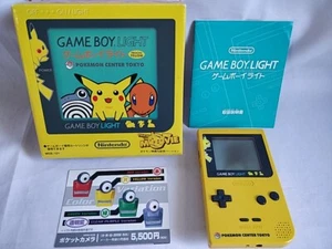 Nintendo Gameboy Light Pokemon Pikachu Edición Limitada Juego de Consola MGB-101-d0531 - Imagen 1 de 23