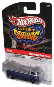 Hot Wheels Phil's Garage (2009) Purple Volkswagen Drag Truck Real Riders Toy 37/ - Picture 1 of 1