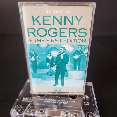Kenny Rogers The Best Of First Edition audio cassette Foto 1 de 2